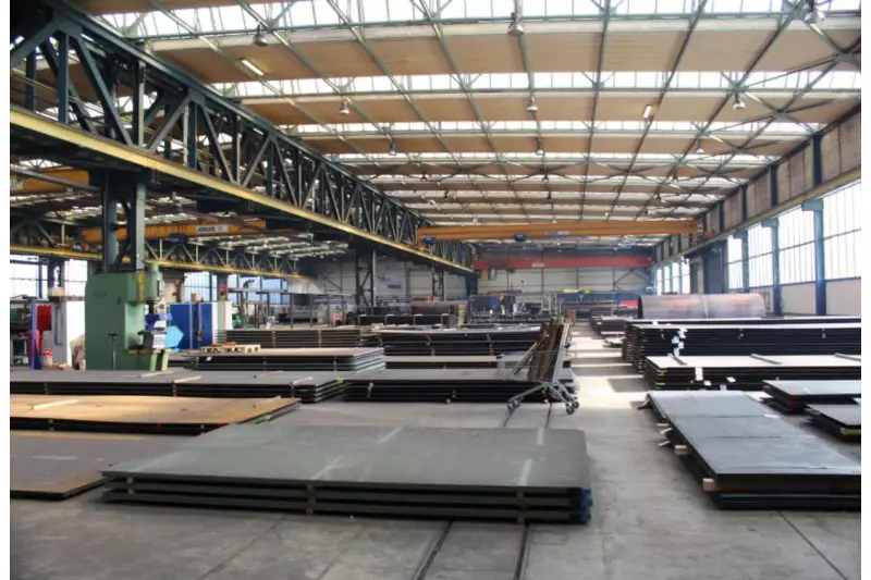 Ein kleiner Blick ins Materiallager des Produktionsstandorts in Düsseldorf.