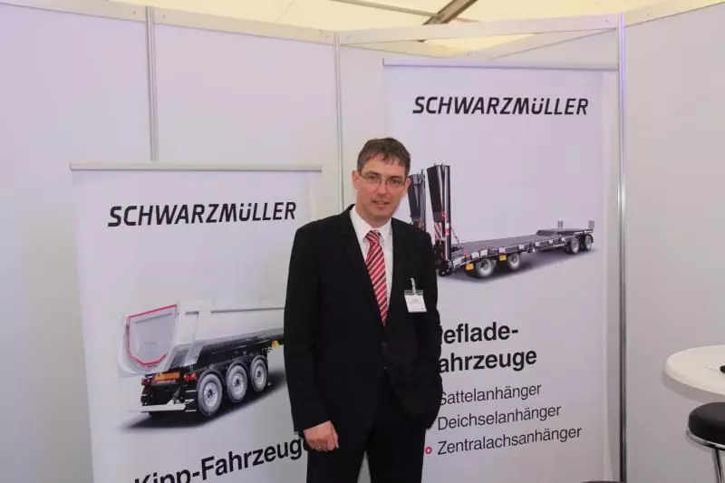 Arno Seipelt, Vertriebsleiter Deutschland des Unternehmens Wilhelm Schwarzmüller.