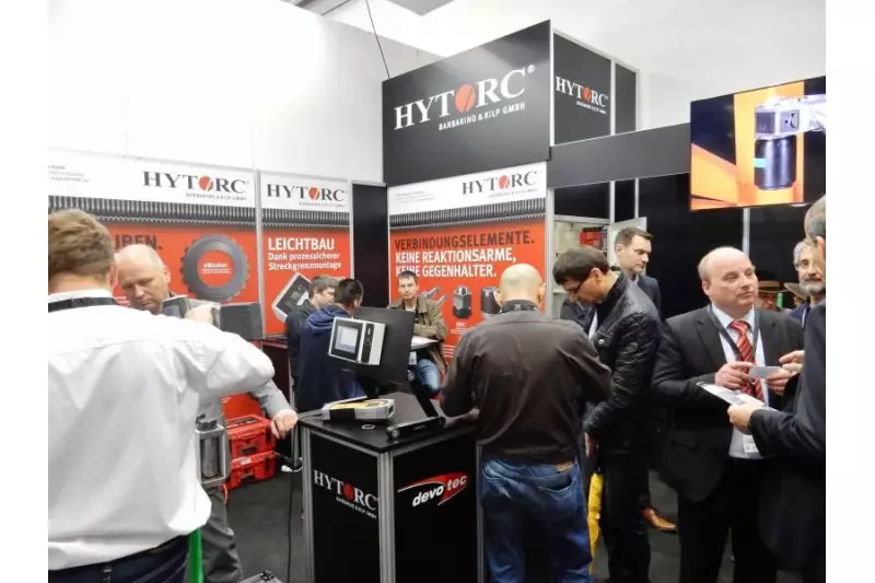 Das Unternehmen Hytorc, Hersteller von Verschraubungslösungen, traf auf der Bauma das gewünschte Fachpublikum.