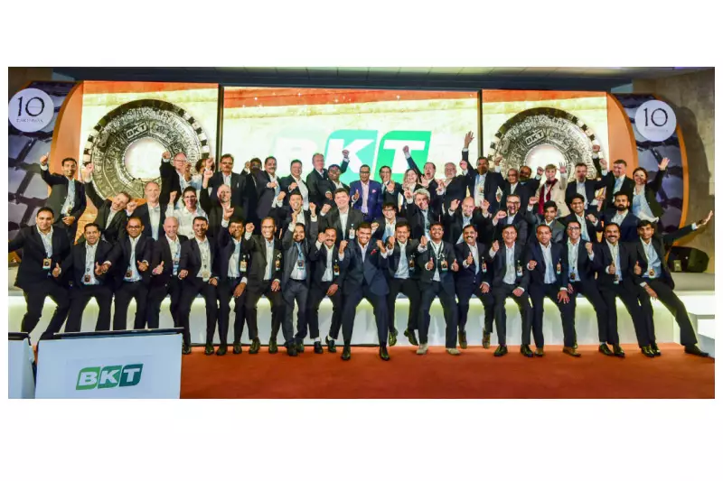 BKT ist ein multinationaler Konzern. Das zeigt auch das Team-Foto der angereisten Mitarbeiter aus aller Welt.