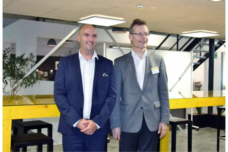 Michael Rafetseder, Marketingleiter Doka, und Werner Hillinger, Produktionsleiter Doka.