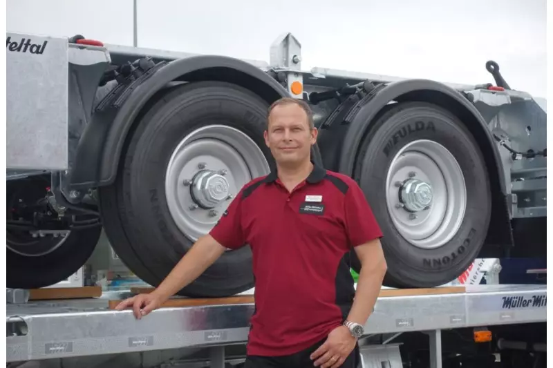 Flexible Transportfahrzeuge für die Entsorgungs- und Recyclingbranche zeigte Johann Leu, Werksbeauftragter Bayern Süd der Firma Müller Mitteltal aus dem Schwarzwald.