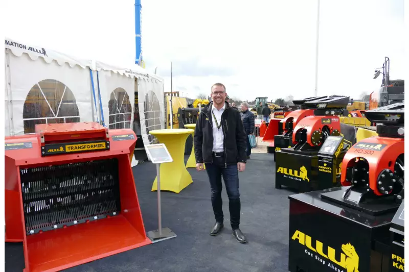 Weitaus mehr als die bekannten Transformer hatte Allu im Mawev-Show-Gepäck. Patrick Püschel, Geschäftsleiter Allu Deutschland, freute sich über den großen Kundenzuspruch.