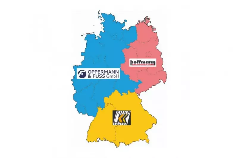McCloskey wird in Zukunft durch Oppermann & Fuss GmbH, KUHN-Baumaschinen Deutschland GmbH und Hoffmann Baumaschinen GmbH auf dem deutschen Markt vertreten. 