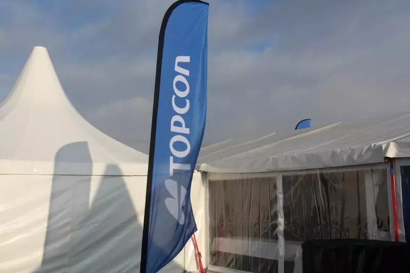 Topcon veranstaltete vom 06. - 09. Oktober
2015 am Rhein-Main-Deponiepark seine
Technologietage.