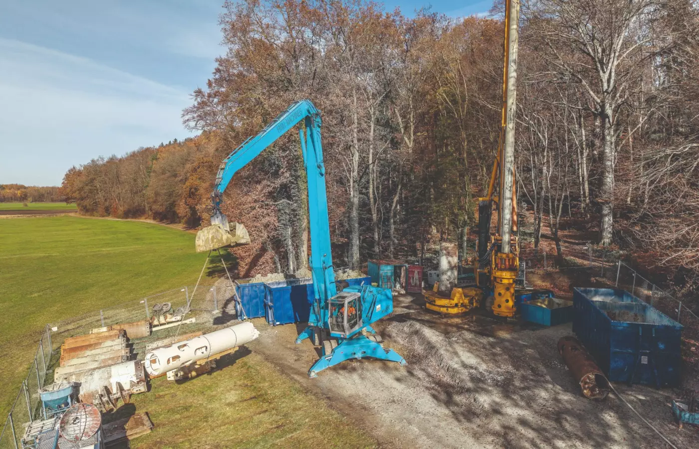 Für den Rück- und Neubau eines Trinkwasserbrunnens in Cham setzte die TTB Tafelmeier Tiefbrunnen-Bau GmbH auf Kompetenz von Bauer
