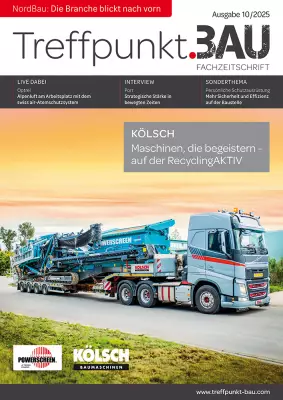 TreffpunktBau Ausgabe 2025/10: NordBau-Rückblick + Sonderteil PSA
