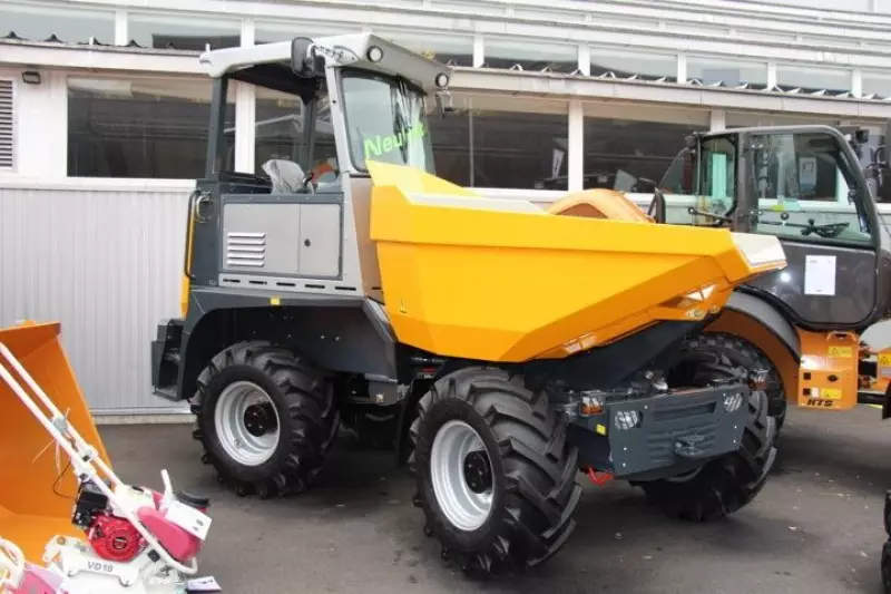 Auf allen Messen vertreten: Die Firma Bergmann Dumper.