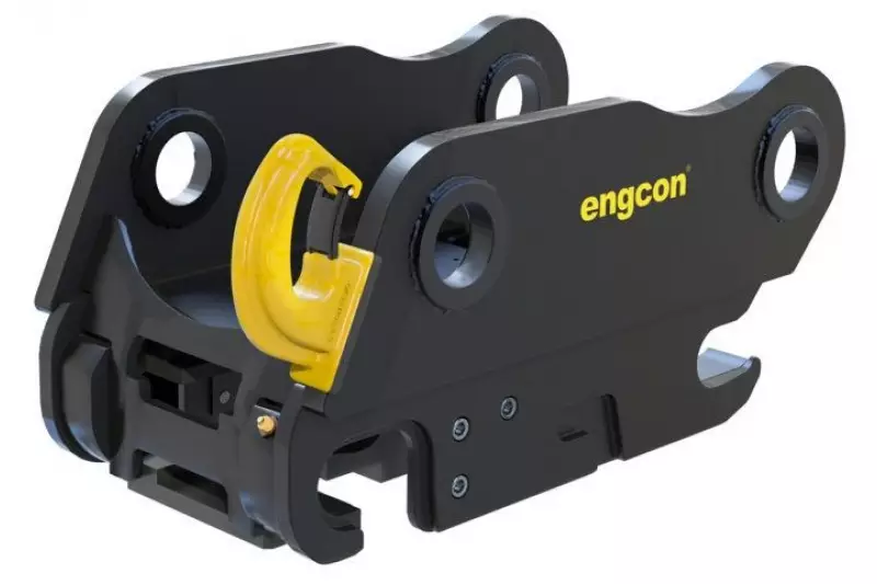 Der Engcon Q-Safe Schnellwechsler.