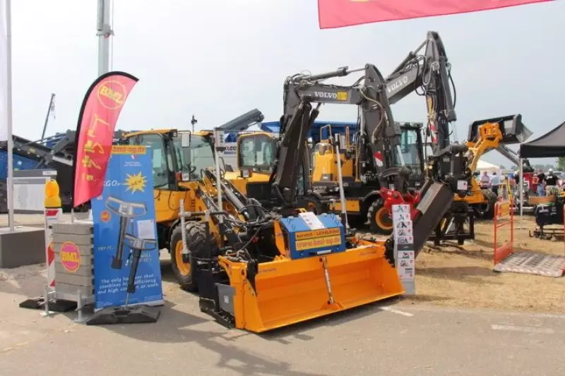 Das Unternehmen BML Baumaschinen präsentierte auf der Messe eine Auswahl seines breitgefächerten Produktportfolios.