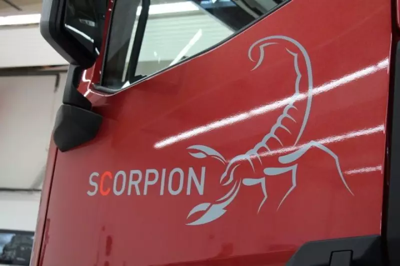 Die Scorpion Baureihe mit C für Baustellenzulieferfahrzeuge.