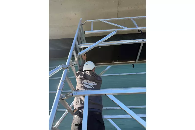 Das Fahrgerüst Panther XV Power lässt sich schnell aufbauen, versetzen und an wechselnde Situationen anpassen.