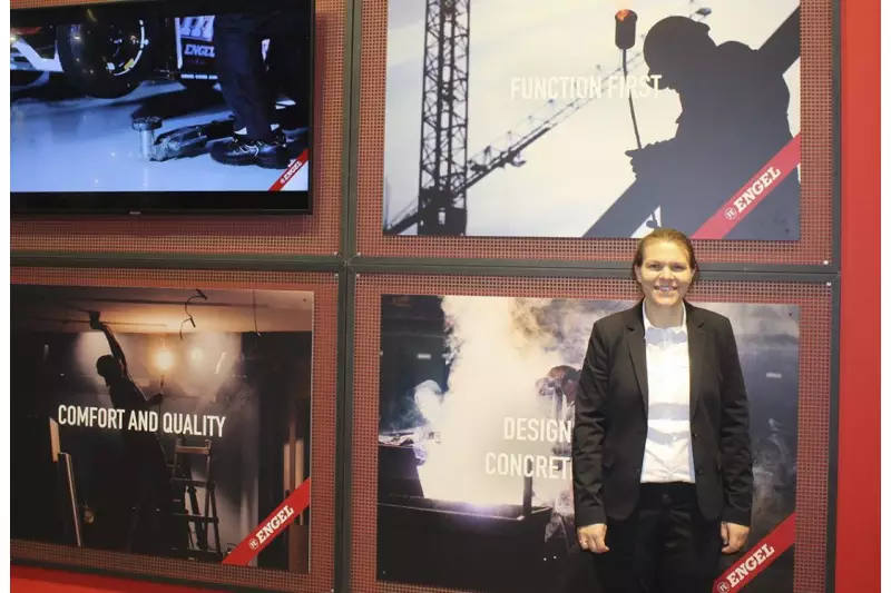 Auf dem Messestand des dänischen Herstellers Engel K/S konnte Inga Svenstrup eine umfangreiche Produktkollektion präsentieren. Quelle: Treffpunkt.Bau