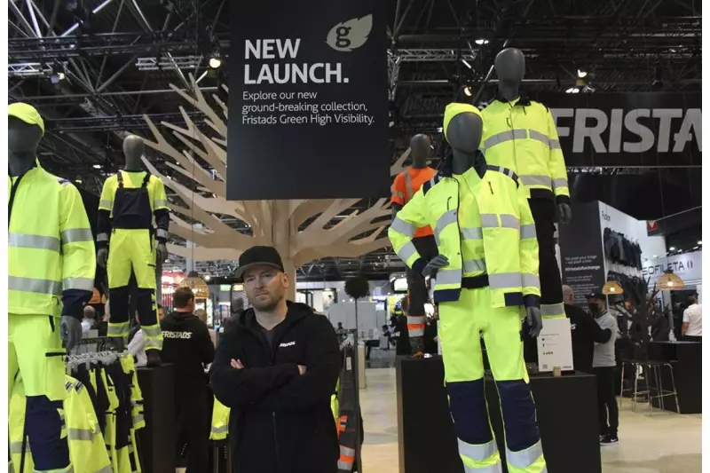 Fristads bringt seine bisher umfassendste nachhaltig produzierte Kollektion auf den Markt: Fristads Green High Visibility. Präsentiert von Marcus Gotthardt, Digital Sales Manager DACH. Quelle: Treffpunkt.Bau