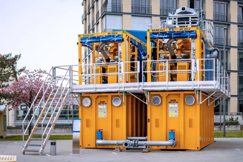 BE 600-C Entsandungsanlage auf der Bauer-Hausausstellung (2024).