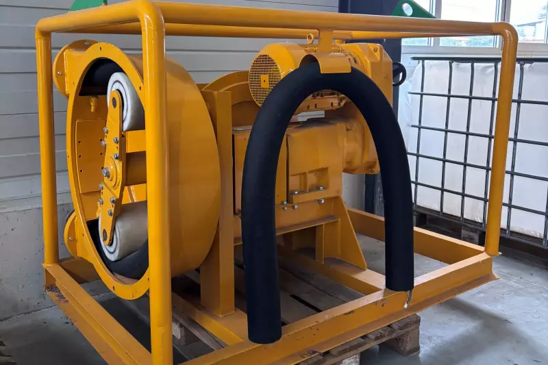 Prototyp einer SP 800 Schlauchpumpe (1994/95).