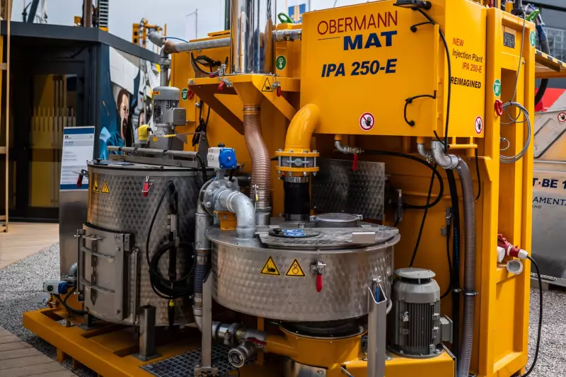 Injektionsanlage IPA 250-E auf der bauma 2025.
