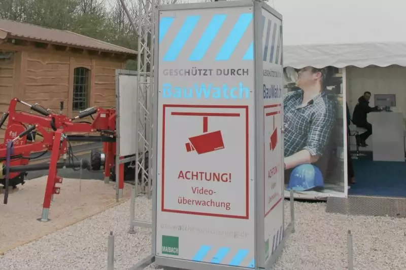 Die Firma Bauwatch (Maibach) konnte nach Aussage von Benno Blöhmen auf eine sehr gute Bauma zurückblicken.