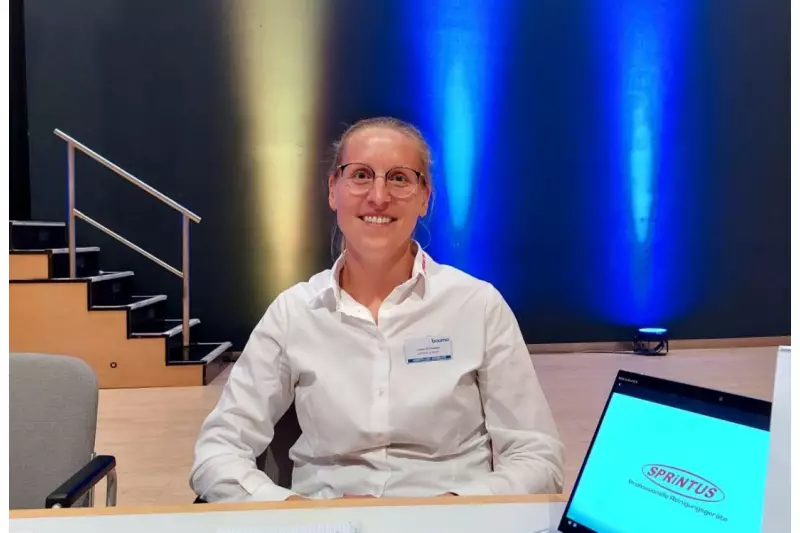 Sprintus produziert hochwertige und langlebige Reinigungsmaschinen. Luisa Schneider, Assistentin der Geschäftsleitung, informierte uns über die Neuheiten.