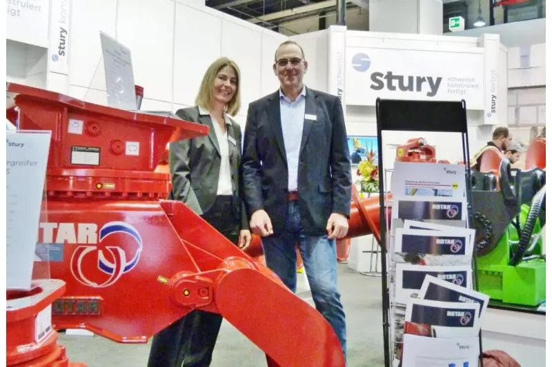 Ein starkes Team mit starken Produkten: Irene Stury, Geschäftsführerin der Fredi Stury AG, mit Hans-Georg Ribitzki, Sales Manager Germany Rotar.