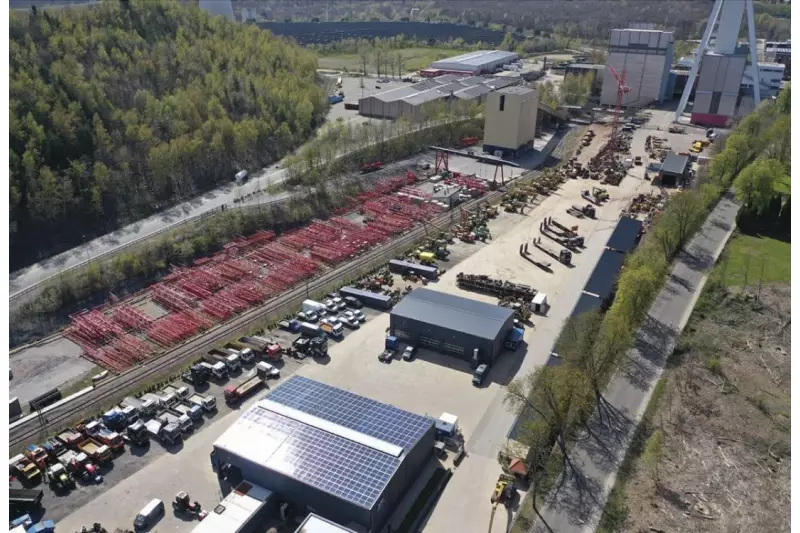 30.000 m² misst der neue Standort auf dem Areal des ehemaligen Bergwerks Göttelborn.