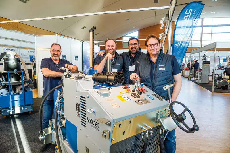 Das Lissmac-Team blickt auf eine erfolgreiche BeBoSa mit regem Austausch zurück. Besonders die Gespräche mit Anwendern und Partnern lieferten Lissmac zufolge wertvolle Impulse für die weitere Zusammenarbeit. Quelle: Treffpunkt.Bau