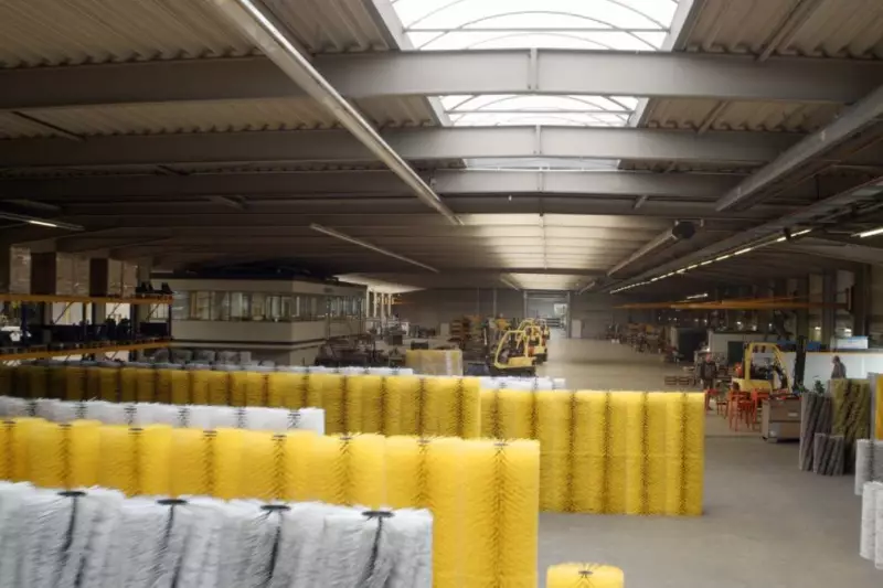 Blick in eine der Bema Hallen am Standort Voltlage-Weese.