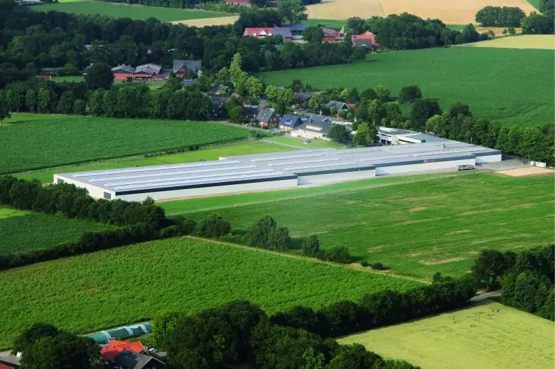 Überblick über das Bema-Werk in Voltlage-Weese.