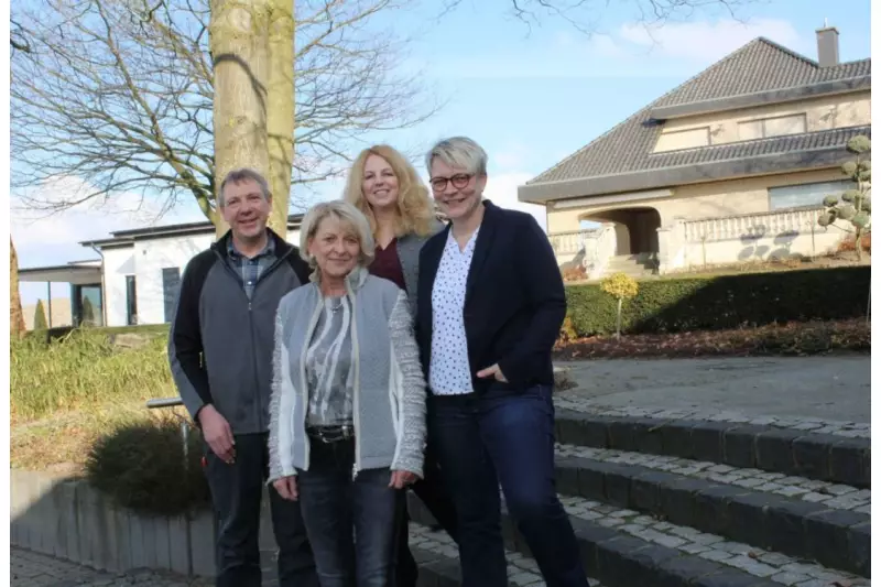 Im Gespräch mit der Treffpunkt.Bau-Redaktion: Bernhard Schuckmann, Ursula Berens, Nicole Pöttering und Sonja Koopmann von Bema.