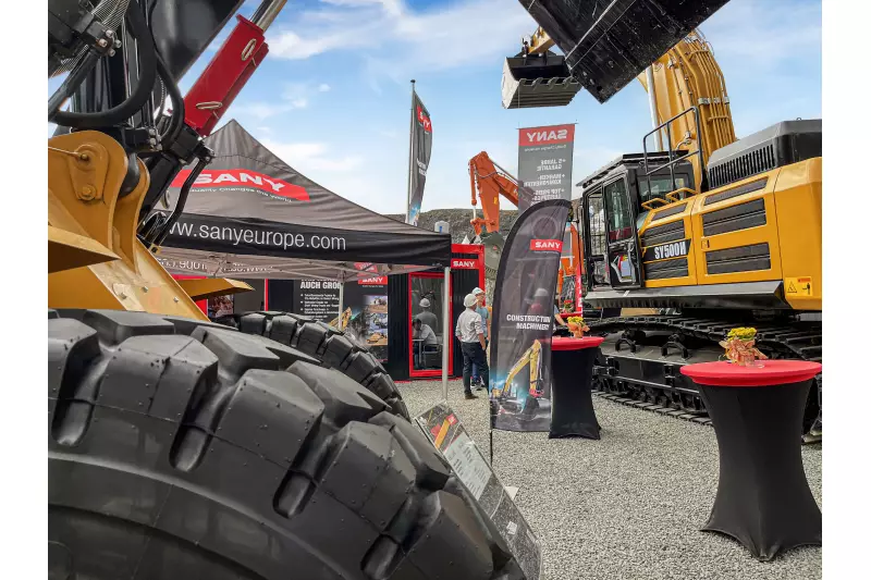  SANY auf der Steinexpo 2023