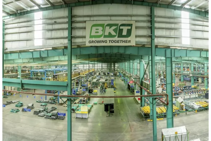 Der Produktionsstandort Bhuj ist das Flaggschiff von BKT. Die 2015 eröffnete Fabrik ist eine der innovativsten des Konzerns.