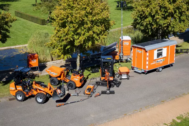 Auch für den Galabau bietet Boels eine breite Palette an ECO-Lösungen.