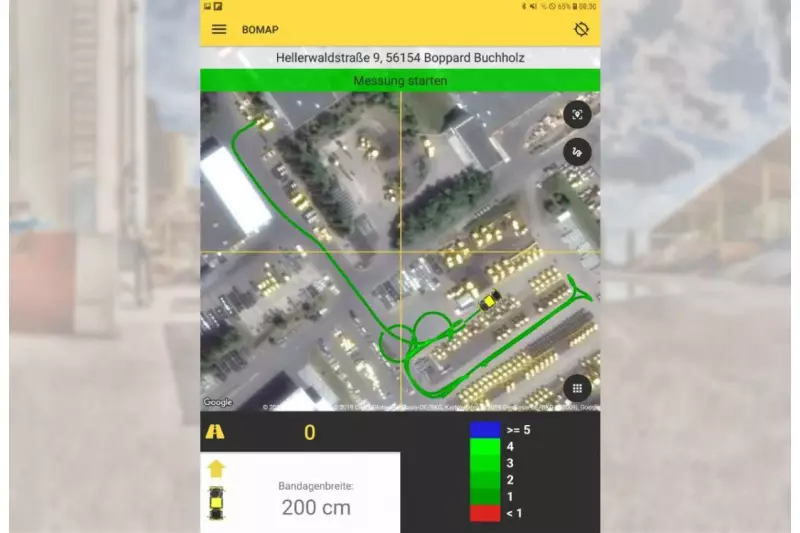 Bomap ist die Lösung für die digitale Erd- und Asphaltbaustelle, mit der vor Ort, auf der Baustelle, die Arbeitsergebnisse in Echtzeit dokumentiert werden können.