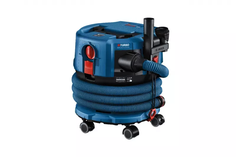 Der GAS 18V-12 MC Professional eignet sich  beispielsweise auch für die Absaugung von Quarzstaub, der unter anderem bei der Bearbeitung von Beton entsteht. 