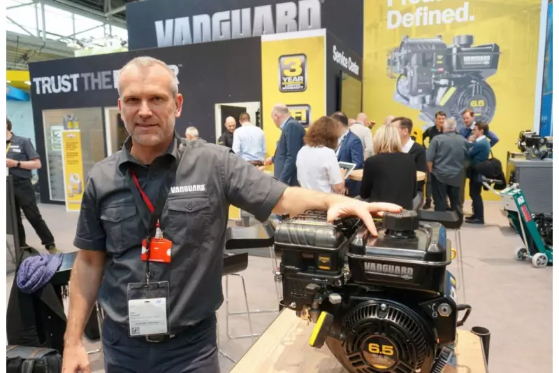 Paul Bramhall, Senior Manager Marketing Europe, Briggs & Stratton AG: „Deutschland ist für uns einer sehr wichtiger Markt. Die Geschäfte laufen gut, aber wir bemühen uns mit noch mehr OEMs zu kooperieren.“ 