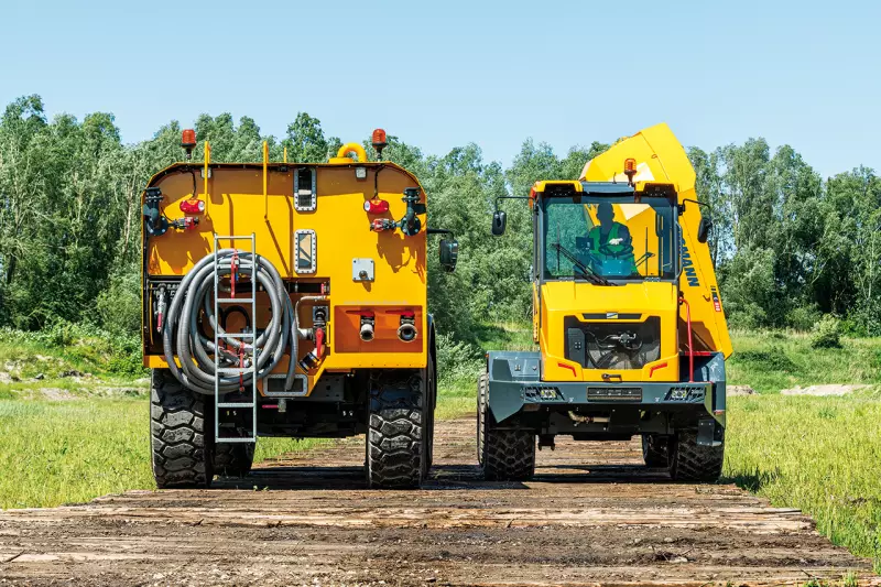 Für alle, die häufig mit Anhängern oder Tankwagen Straßenabschnitte befahren, ist der BKT Ridemax FL 693 M der ideale Reifen. Quelle: Bohnenkamp