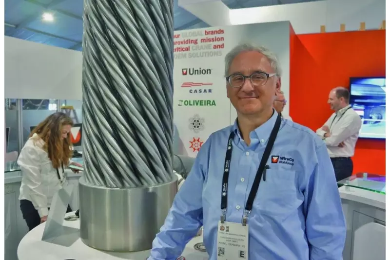 Ein Experte für einzigartige Seilkonstruktionen ist Christian Schorr-Golsong, Casar Drahtseilwerk Saar GmbH.
