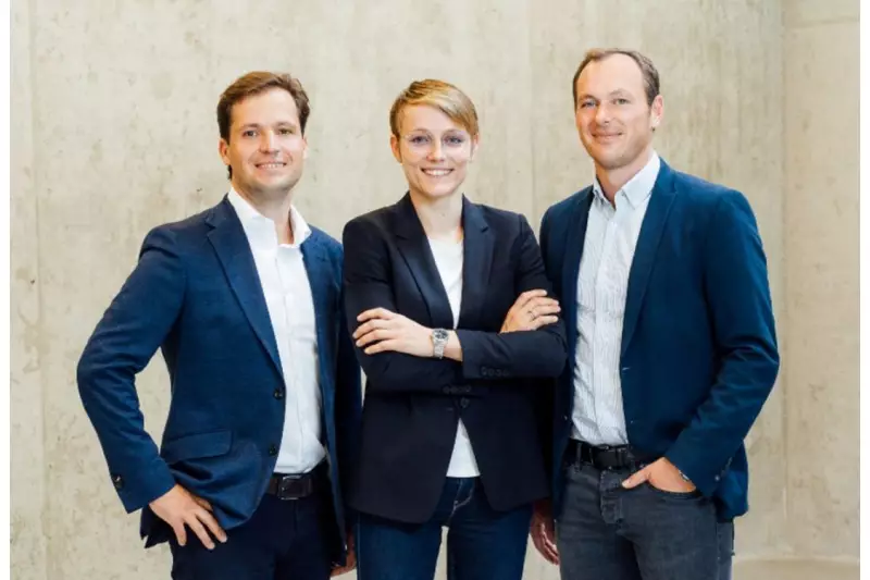 Ein sympathisches Team: das Management-Trio im Coreum: (v.l.n.r.) Maximilian Schmidt, Kathrin Kiesel, Björn Hickmann.