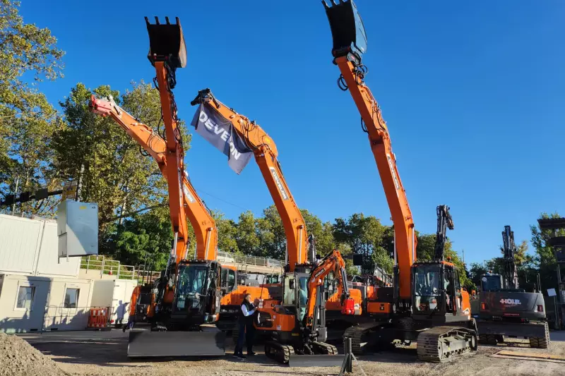 Kraftvoll: Bei den „Develon Power Days“ in der Stuttgarter Niederlassung von Eberle Hald standen drehte sich alles um Innovation, Power und Praxisnähe im Fokus.