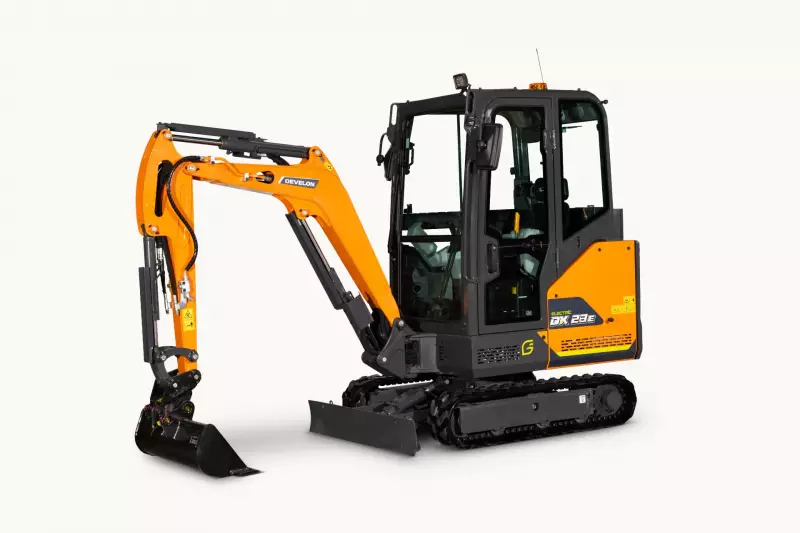 Lange Laufzeit: In der Standardausführung mit 32 kWh erreicht der DX23E-7 eine Einsatzzeit von ca. von acht Stunden, mit der 40 kWh-Einheit von bis zu zehn Stunden.