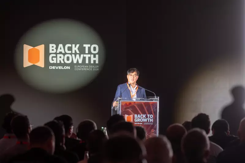 Positive Nachrichten: Jayden Lim (Head of HD Construction Equipment Europe / CEO Develon Europe) sprach über Produkteinführungen und die fortlaufende Erweiterung der Unternehmensstandorte und des Händlernetzwerks in Europa.
