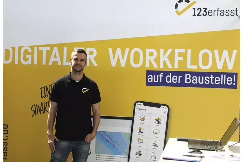 Die digitale Baustelle ist das Thema von Matthias Rocca, Channel Management 123erfasst. Von der Zeiterfassung zum automatisierten Bautagebuch über die Disposition bis zum Mängelmanagement: Mit der 123erfasst-App gibt es das alles aus einer Hand, erschwinglich und sofort einsetzbar. Quelle: Treffpunkt.Bau