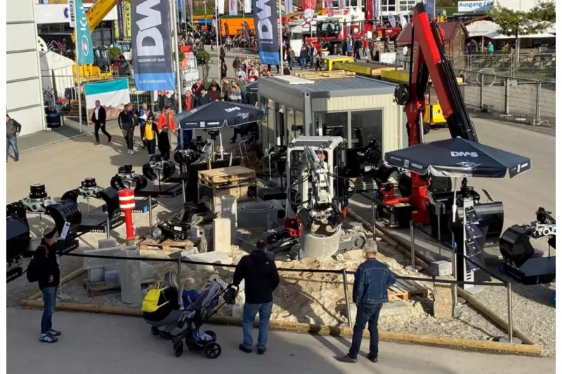 Besucher der DMS Demofläche berichteten von einer anhaltend guten Auftragslage.