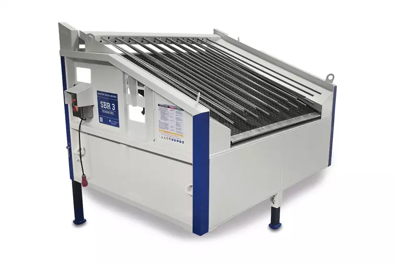 Das Baustoff-Recyclingsieb SBR 3 – einfach, robust und leistungsstark.