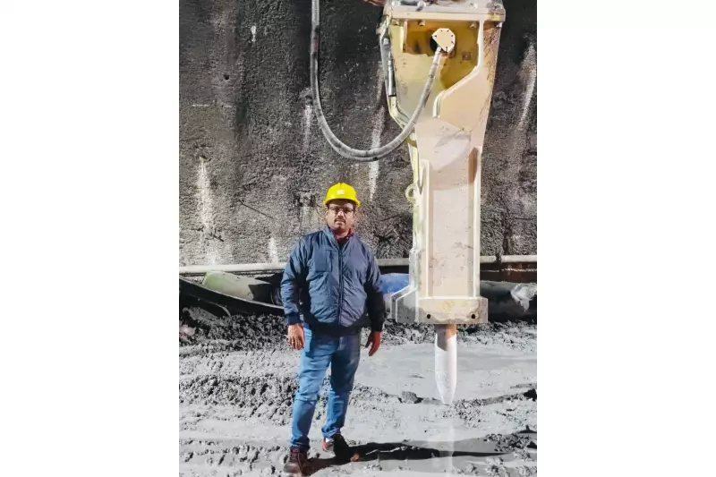 Peter Royston, Business Line Manager – Attachments Division bei Epiroc India.