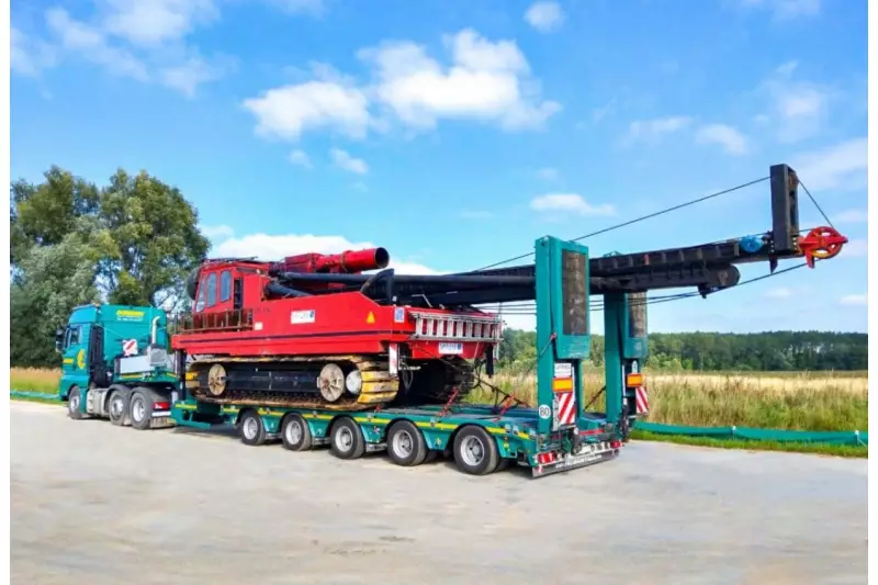 Der 5-Achs MultiMAX ermöglicht durch seine Einzelradaufhängung eine Achslast von 12 Tonnen.