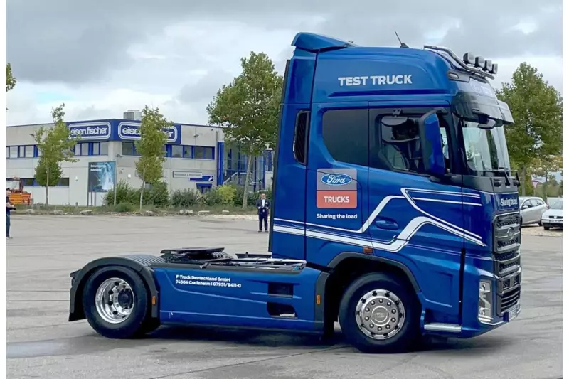 Als erstes Modell kommt der F-Max als 4x2-Sattelzugmaschine auf den Markt. Er hatte 2018 auf der IAA Nutzfahrzeuge Premiere gefeiert. Quelle: Treffpunkt.Bau