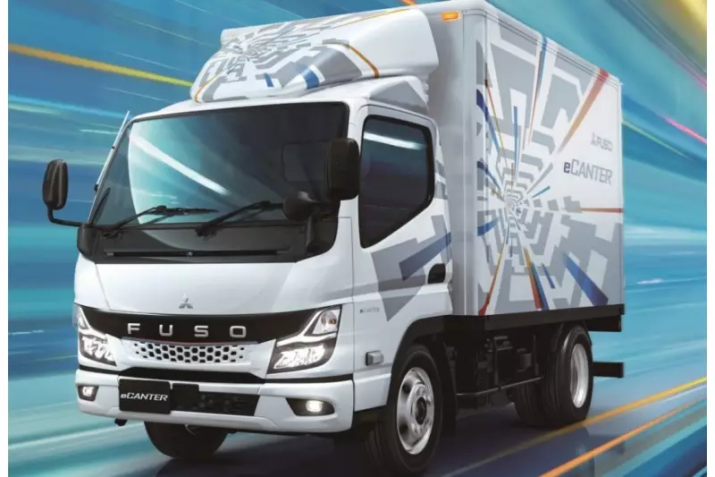 Weltpremiere: Daimler Truck-Tochter FUSO stellt die nächste Generation des eCanter vor.