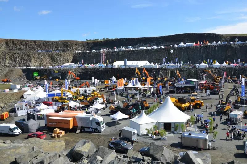 Volle Vielfalt wie hier im Jahr 2023 garantiert auch die steinexpo 2026 wieder.