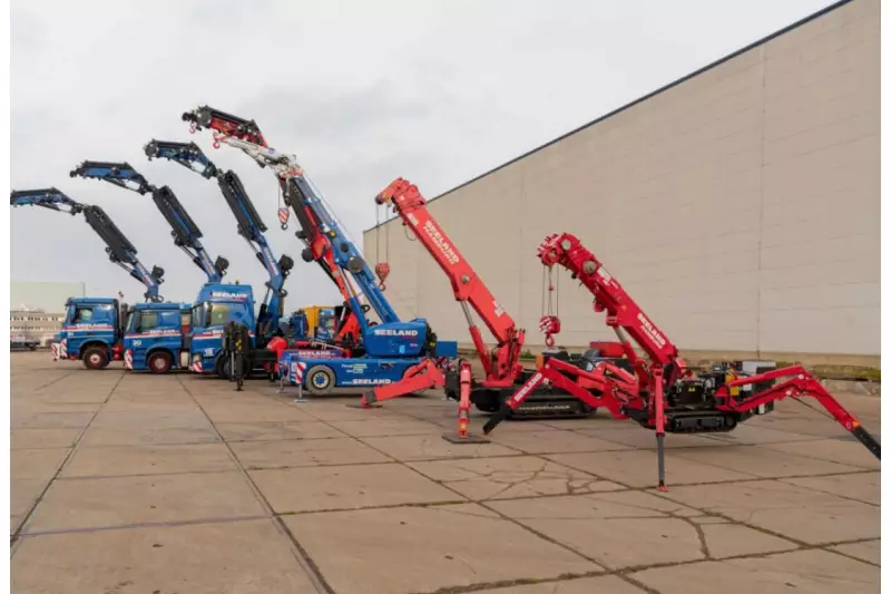Mit drei neuen Spezialkranen erweitert die Gustav Seeland GmbH ihre Hybrid-Flotte auf insgesamt sieben Fahrzeuge.